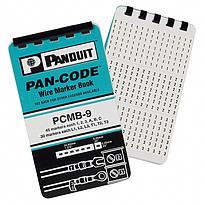 Marcadores de cable Pre-Printed, Vinyl Cloth, .22&quot; W